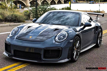 2016-2018 Porsche 911 991.2 Carrera Targa 4 4S GT2RS Style Carbon Fiber Quarter Panel Side Scoops - DarwinPRO Aerodynamics