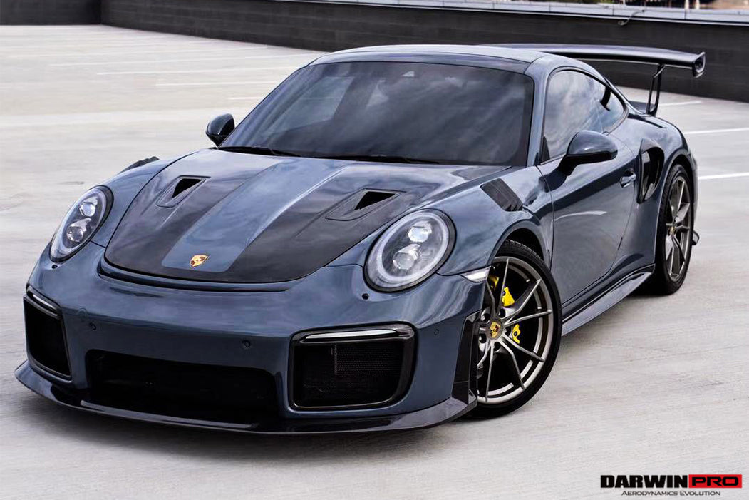2016-2018 Porsche 911 991.2 Carrera Targa 4 4S GT2RS Style Carbon Fiber Quarter Panel Side Scoops - DarwinPRO Aerodynamics