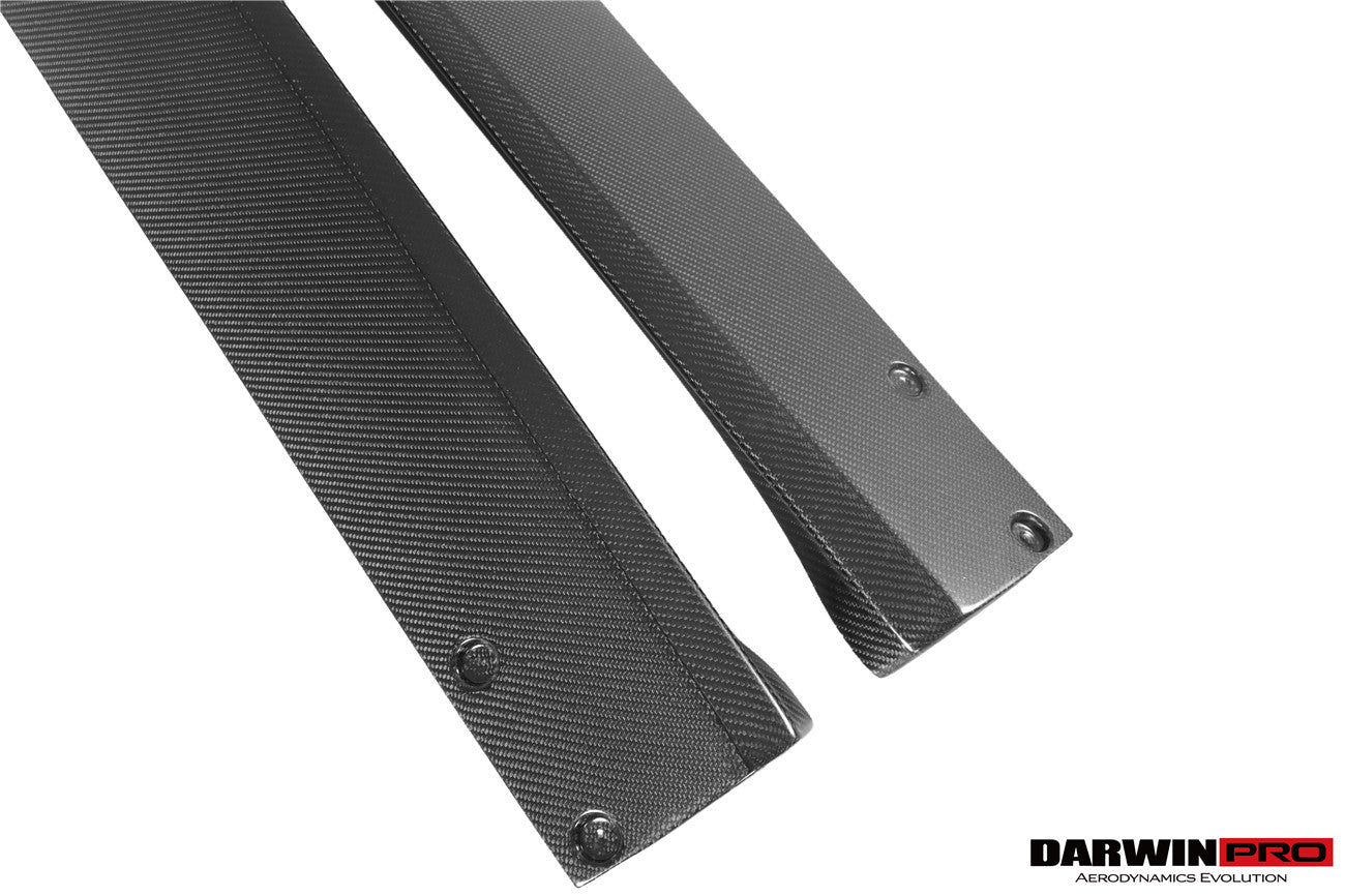 DarwinPRO 2016-2019 Porsche 911 991.2 Carrera S GT2RS-Style GT2RS Carbon Fiber Side Skirts - DarwinPRO Aerodynamics