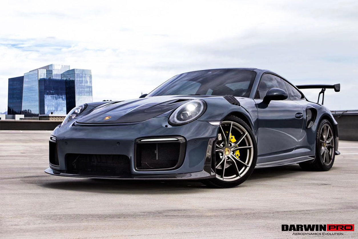 2016-2018 Porsche 911 991.2 Carrera Targa 4 4S GT2RS Style Carbon Fiber Quarter Panel Side Scoops - DarwinPRO Aerodynamics