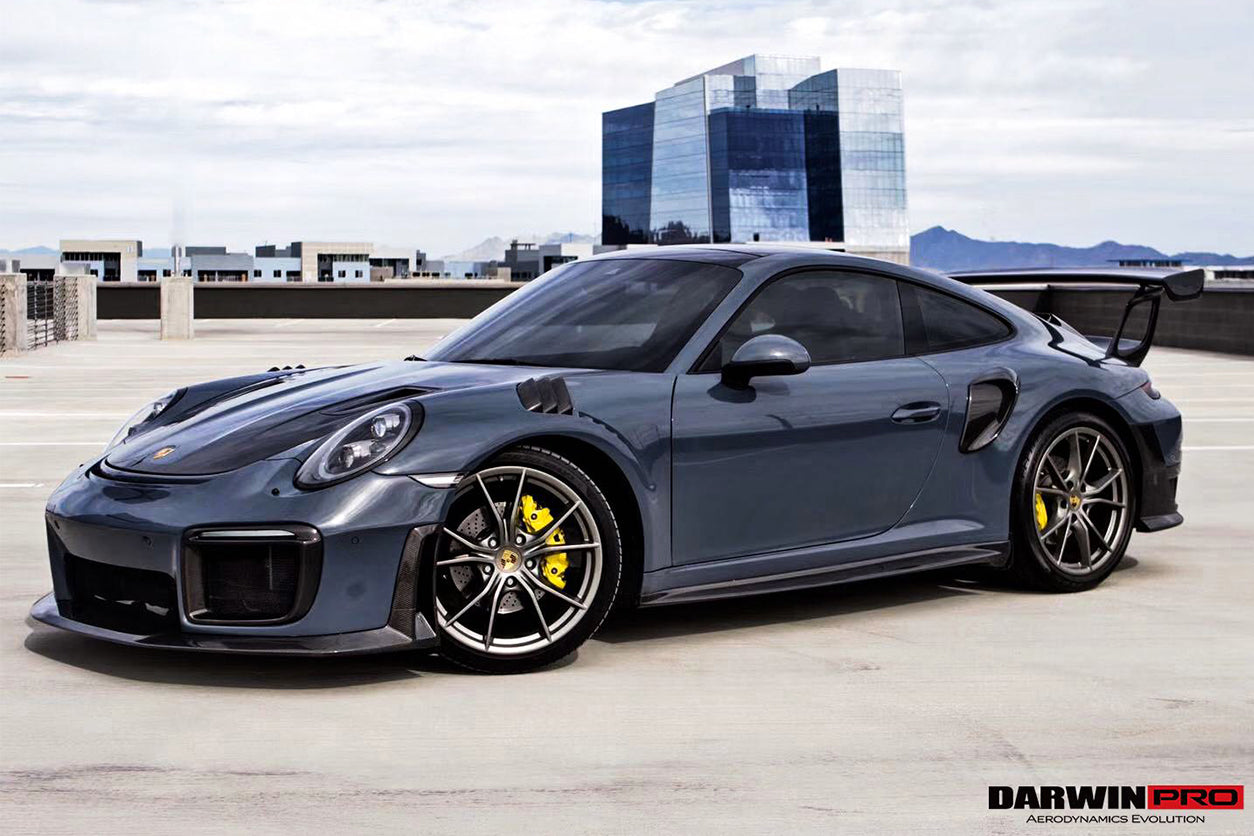 2016-2018 Porsche 911 991.2 Carrera Targa 4 4S GT2RS Style Carbon Fiber Quarter Panel Side Scoops - DarwinPRO Aerodynamics