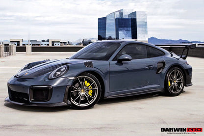 2016-2018 Porsche 911 991.2 Carrera Targa 4 4S GT2RS Style Carbon Fiber Quarter Panel Side Scoops - DarwinPRO Aerodynamics