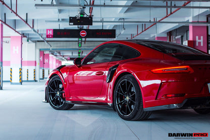 2016-2018 Porsche 911 991.2 Carrera Targa 4 4S GT2RS Style Carbon Fiber Quarter Panel Side Scoops - DarwinPRO Aerodynamics