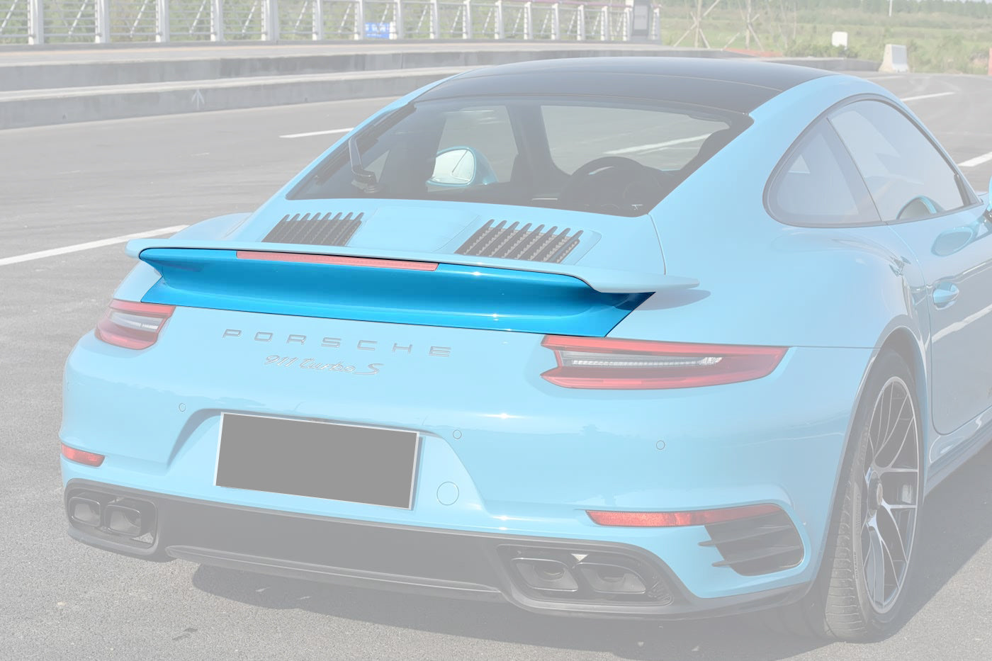 2016-2019 Porsche 911 991.2 Turbo S Carbon Fiber Down Wing - DarwinPRO Aerodynamics