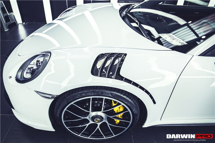 2016-2019 Porsche 911 991.2 Turbo S GT3RS Style Partial Carbon Fiber Fender
