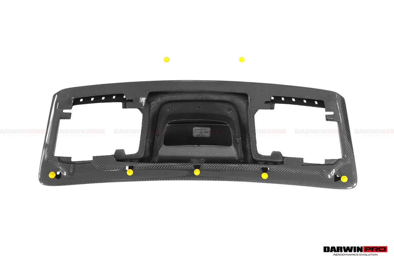 2016-2019 Porsche 911 991.2 Turbo S Carbon Fiber Engine Hood Vent