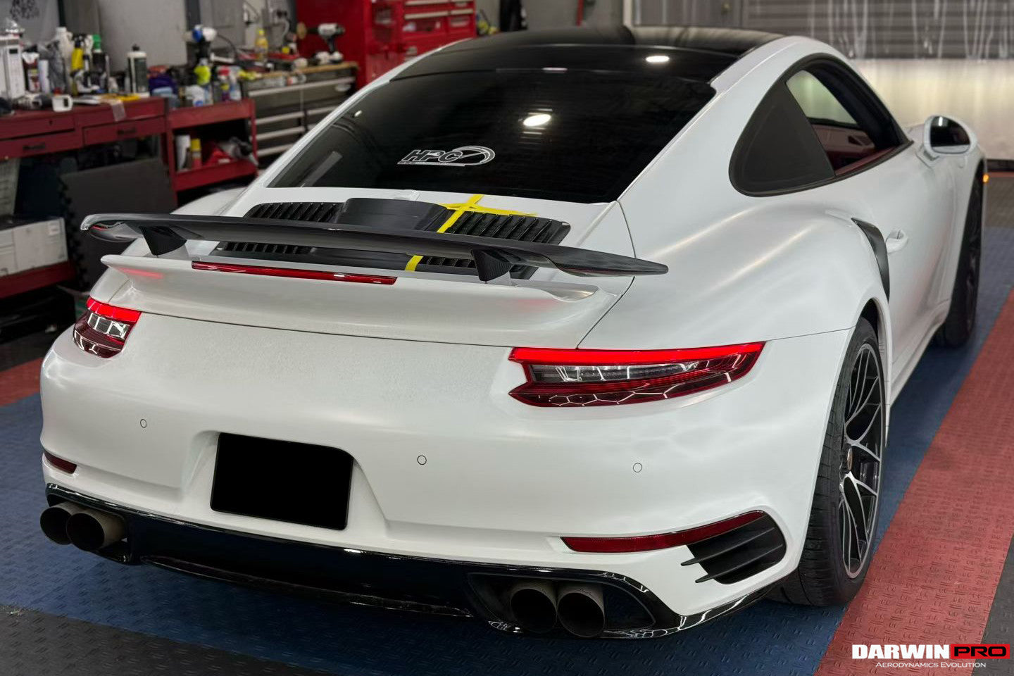 2016-2019 Porsche 911 991.2 Turbo S Carbon Fiber Engine Hood Vent