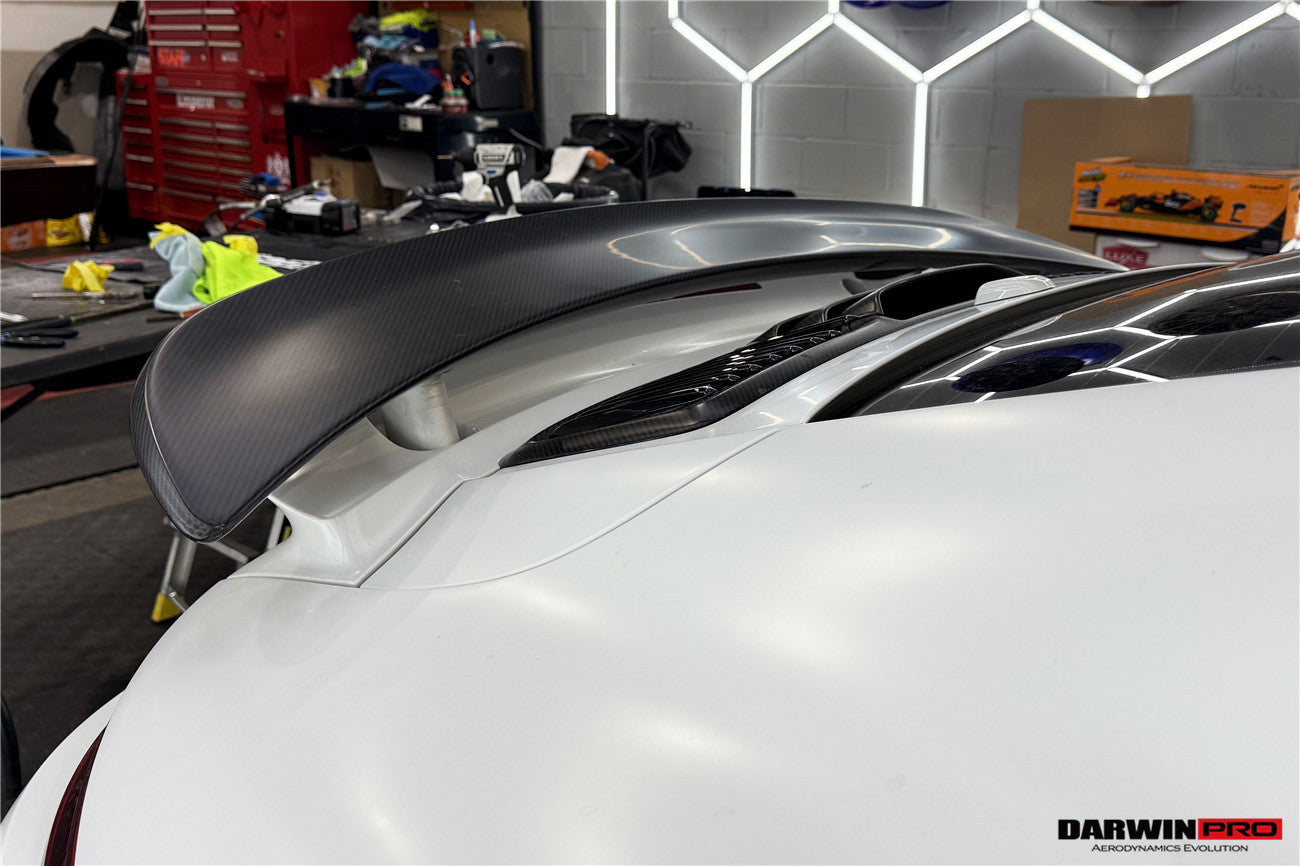 2016-2019 Porsche 911 991.2 Turbo S Carbon Fiber Up Wing - DarwinPRO Aerodynamics