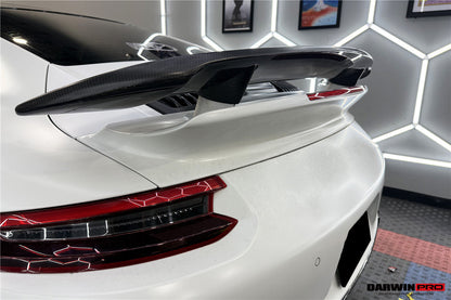 2016-2019 Porsche 911 991.2 Turbo S Carbon Fiber Up Wing - DarwinPRO Aerodynamics