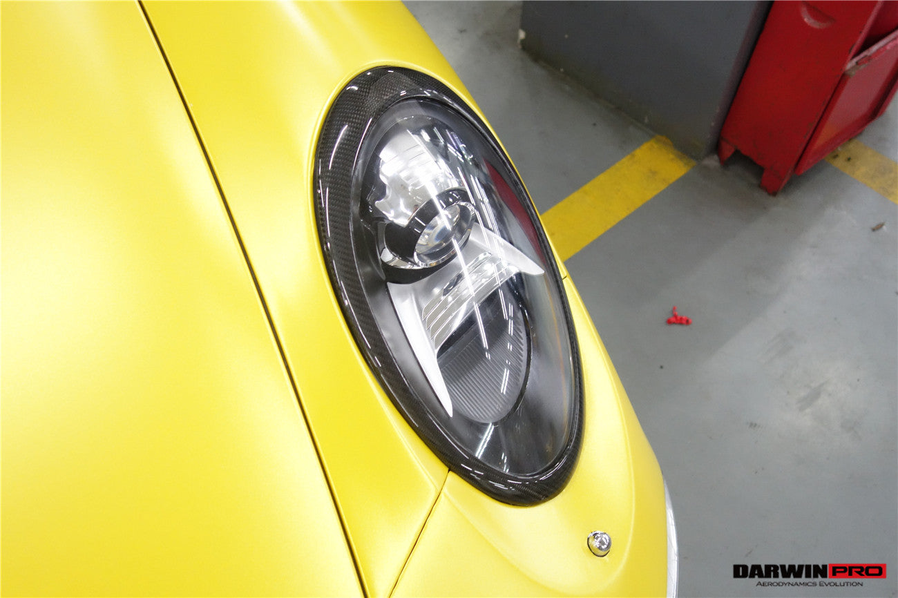 2012-2015 Porsche 911 991.1 Carrera Targa  S 4 4S Carbon Fiber Eyebrow
