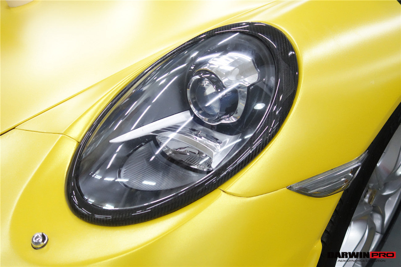 2012-2015 Porsche 911 991.1 Carrera Targa  S 4 4S Carbon Fiber Eyebrow