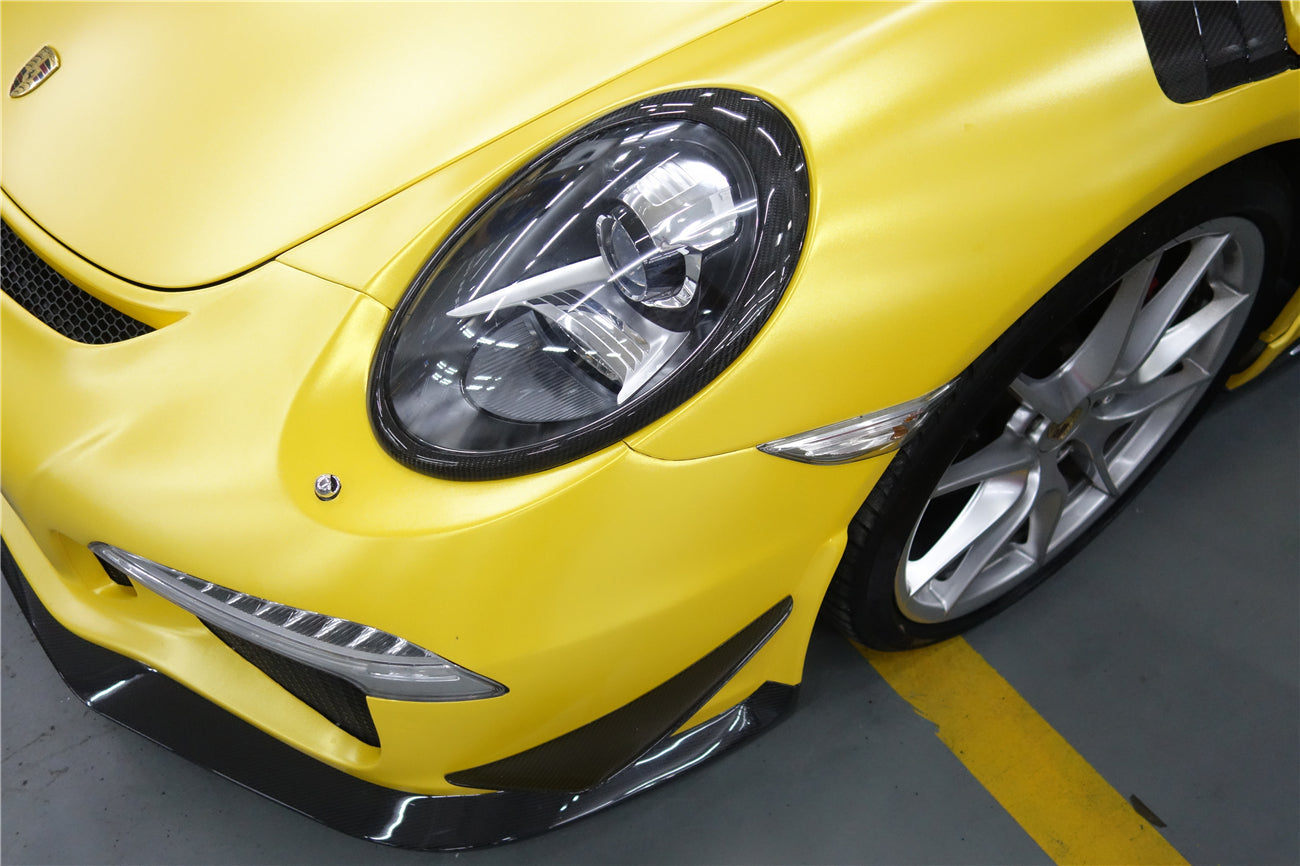 2012-2015 Porsche 911 991.1 Carrera Targa  S 4 4S Carbon Fiber Eyebrow