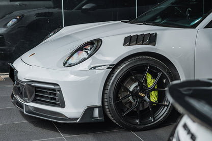 DarwinPRO 2019-2023 Porsche 911 992 Carrera S & 4 & 4S & Targa & Cabriolet BKSS Style Front Fender - DarwinPRO Aerodynamics