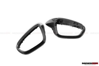 2019-2024 Porsche 911 992 Carrera & Targa & Turbo & Cabriolet & Taycan OE Style Mirror Housing Replacement - DarwinPRO Aerodynamics