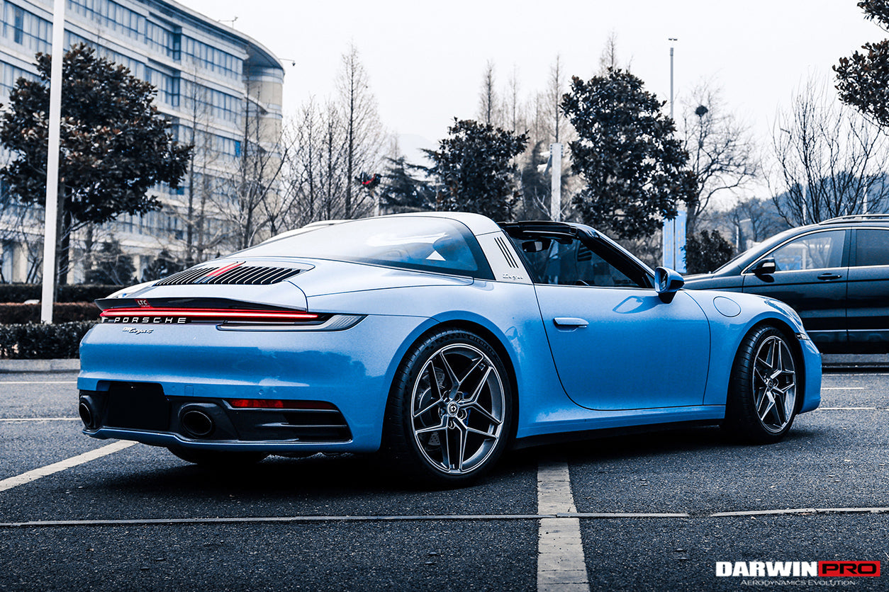 DarwinPRO 2019-2024 Porsche 911 992 Carrera Targa S 4 4S GTS SD-Sport Design Rear Lip (Dont Fit Normal Bumper) - DarwinPRO Aerodynamics