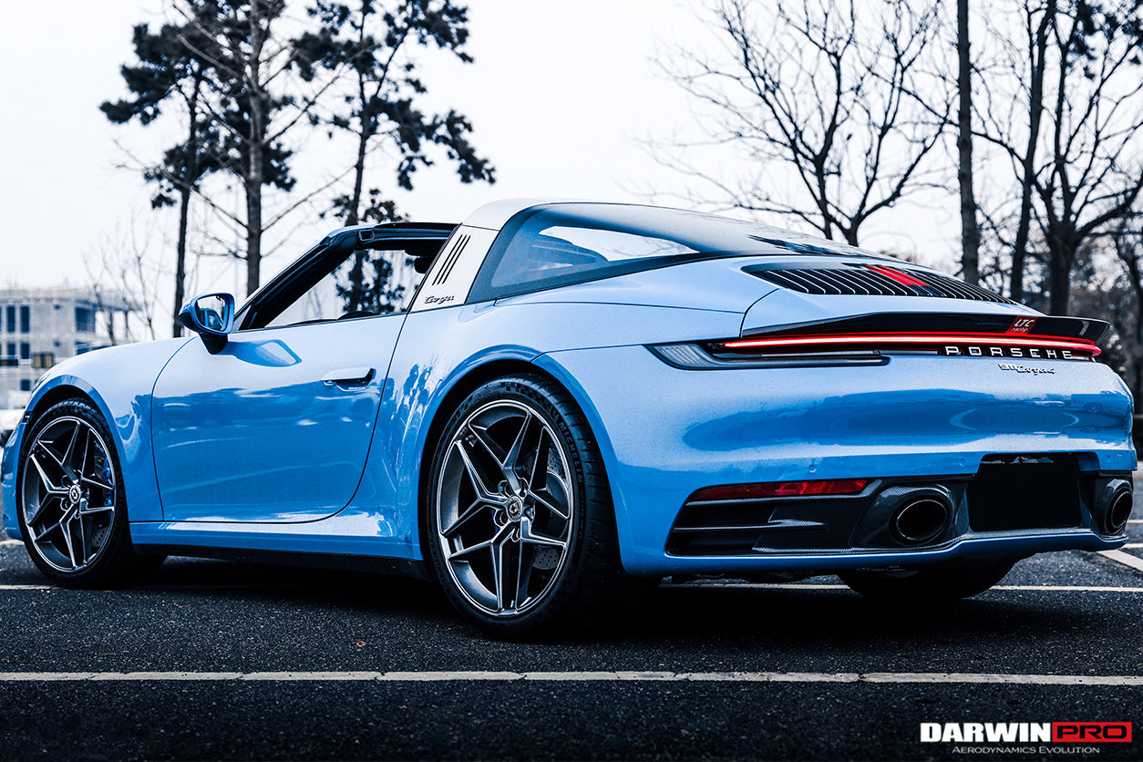 DarwinPRO 2019-2024 Porsche 911 992 Carrera Targa S 4 4S GTS SD-Sport Design Rear Lip (Dont Fit Normal Bumper) - DarwinPRO Aerodynamics