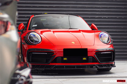 DarwinPRO 2019-2024 Porsche 911 992 Carrera & S & 4 & 4S & Targa & Cabriolet BKSSII Style Headlight Eyelid Eyebrow Cover