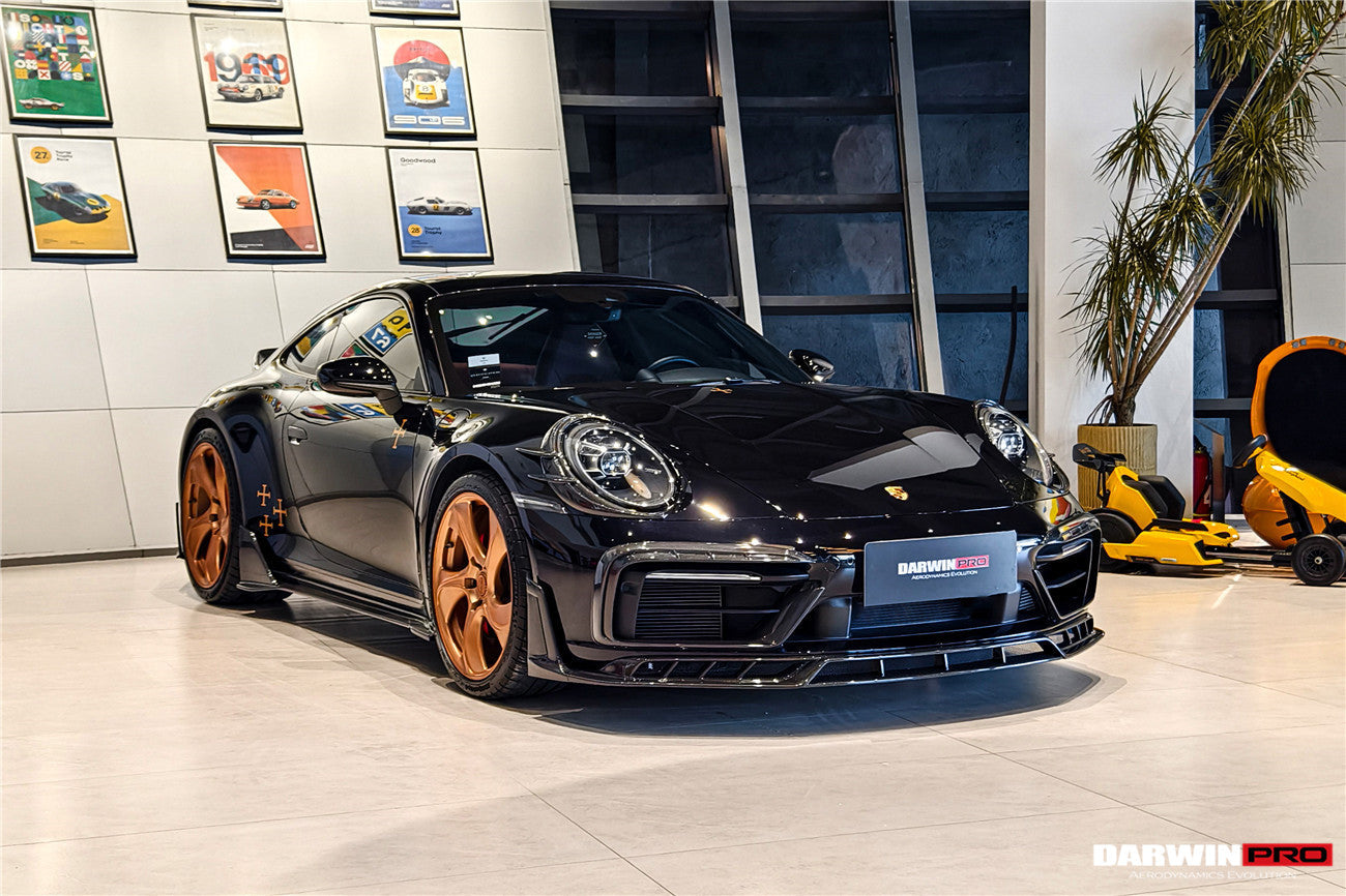 DarwinPRO 2019-2024 Porsche 911 992 Carrera & S & 4 & 4S & Targa & Cabriolet BKSSII Style Headlight Eyelid Eyebrow Cover