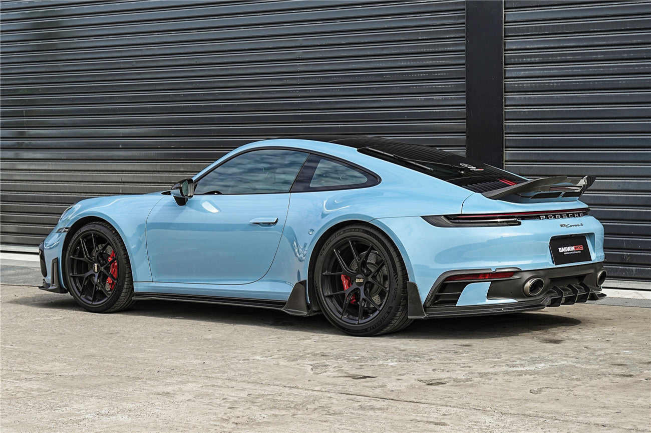 DarwinPRO 2019-2024 Porsche 911 992 Carrera & 4 & 4S & Targa & Cabriolet SD-Sport Design Model BKSSII Style Rear Bumper Vent Trims