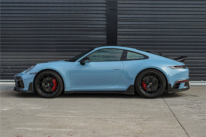 DarwinPRO 2019-2024 Porsche 911 992 Carrera S 4 4S Targa Cabriolet BKSSII Style Side Skirts - DarwinPRO Aerodynamics