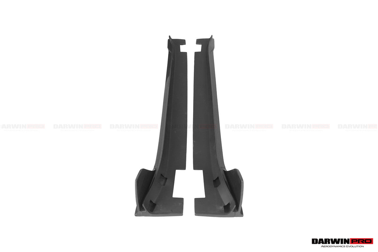 DarwinPRO 2019-2024 Porsche 911 992 Carrera S 4 4S Targa Cabriolet BKSSII Style Side Skirts - DarwinPRO Aerodynamics