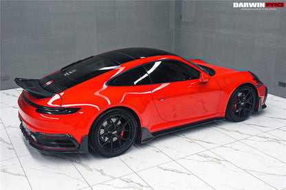 Darwinpro 2019-2024 Porsche 911 992 Carrera Targa 4 4S Targa Cabriolet BKSSII Style Rear Lip - DarwinPRO Aerodynamics