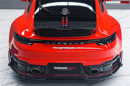 2019-2024 Porsche 911 992 Carrera & 4 & 4S & Targa & Cabriolet BKSSII Style Rear Bumper Vent Trims - DarwinPRO Aerodynamics
