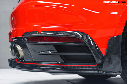 2019-2024 Porsche 911 992 Carrera & 4 & 4S & Targa & Cabriolet BKSSII Style Rear Bumper Vent Trims - DarwinPRO Aerodynamics