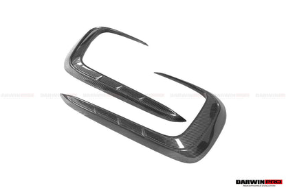 Darwinpro 2019-2024 Porsche 911 992 Carrera 4 4S Targa Cabriolet BKSSII Style Front Bumper Vent Trims - DarwinPRO Aerodynamics