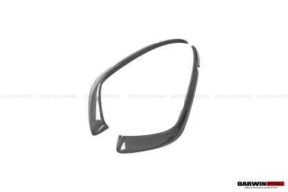2019-2024 Porsche 911 992 Carrera & 4 & 4S & Targa & Cabriolet BKSSII Style Rear Bumper Vent Trims - DarwinPRO Aerodynamics
