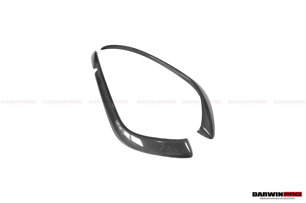 2019-2024 Porsche 911 992 Carrera & 4 & 4S & Targa & Cabriolet BKSSII Style Rear Bumper Vent Trims - DarwinPRO Aerodynamics