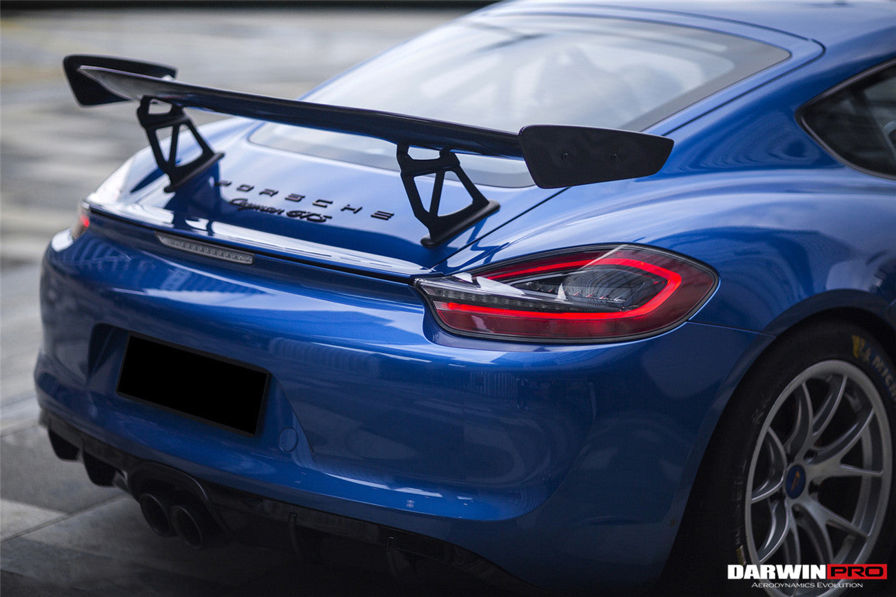 2012-2016 Porsche 981 Boxster | Cayman GT4 Style Carbon Fiber Rear Diffuser