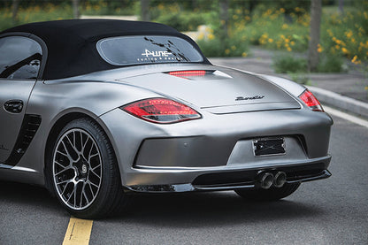 2009-2012 Porsche Boxster 987.2 GT3 Style Rear Bumper - DarwinPRO Aerodynamics