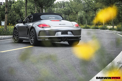 2009-2012 Porsche Boxster 987.2 GT3 Style Rear Bumper - DarwinPRO Aerodynamics