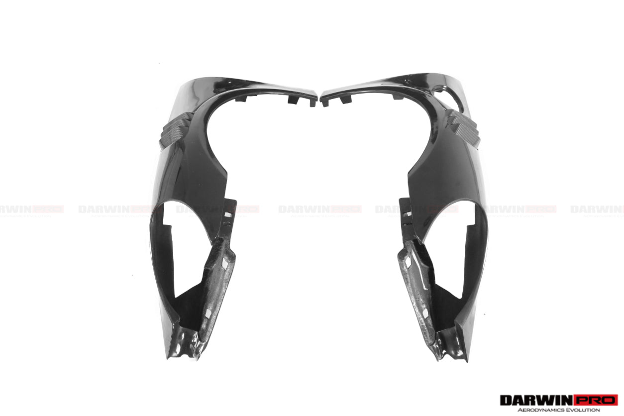 2012-2015 Porsche 911 991.1 Carrera S Targa 4 4S GT2RS Style Partial Carbon Fiber Fender - DarwinPRO Aerodynamics