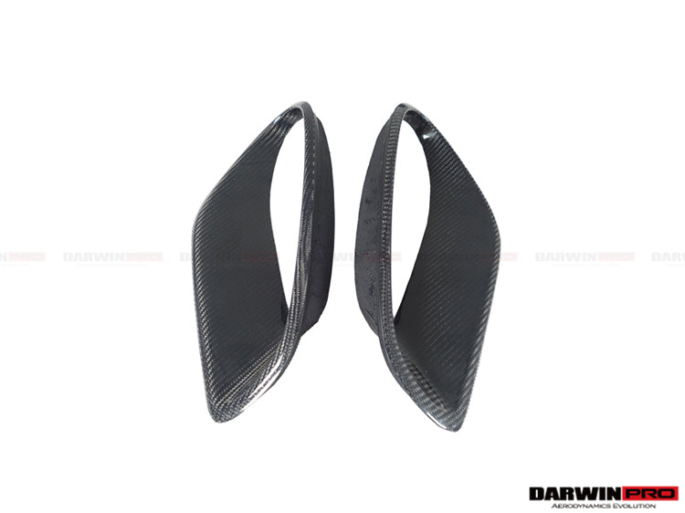 2013-2019 Porsche 991 Turbo S OEM Style Carbon Fiber Quarter Panel Side Scoops - DarwinPRO Aerodynamics