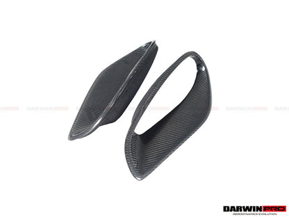 2013-2019 Porsche 991 Turbo S OEM Style Carbon Fiber Quarter Panel Side Scoops - DarwinPRO Aerodynamics