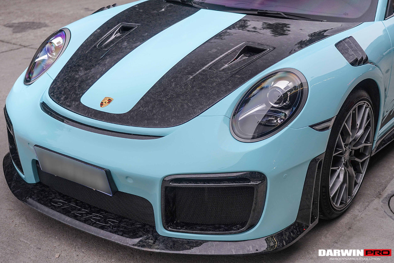 2016-2019 Porsche 911 991.2 Carrera Targa 4 4S GT2RS Style Partial Carbon Fiber Fender - DarwinPRO Aerodynamics