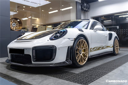 2013-2019 Porsche 991 Turbo S GT2RS Style Carbon Fiber Quarter Panel Side Scoops - DarwinPRO Aerodynamics