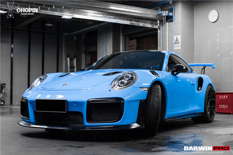 2013-2019 Porsche 991 Turbo S GT2RS Carbon Fiber Side Skirts - DarwinPRO Aerodynamics