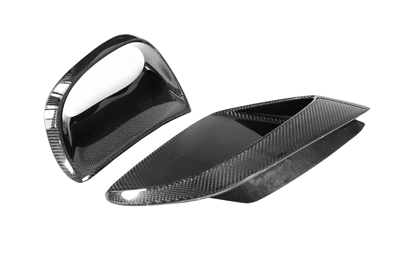 2013-2019 Porsche 991 Turbo S GT2RS Style Carbon Fiber Quarter Panel Side Scoops - DarwinPRO Aerodynamics