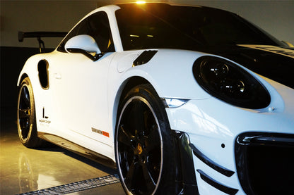 2013-2019 Porsche 991 Turbo S GT2RS Carbon Fiber Side Skirts - DarwinPRO Aerodynamics