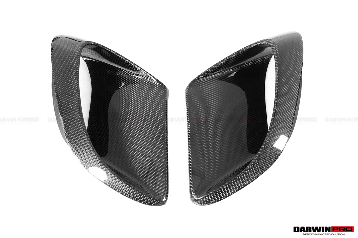 2013-2019 Porsche 991 Turbo S GT2RS Style Carbon Fiber Quarter Panel Side Scoops - DarwinPRO Aerodynamics