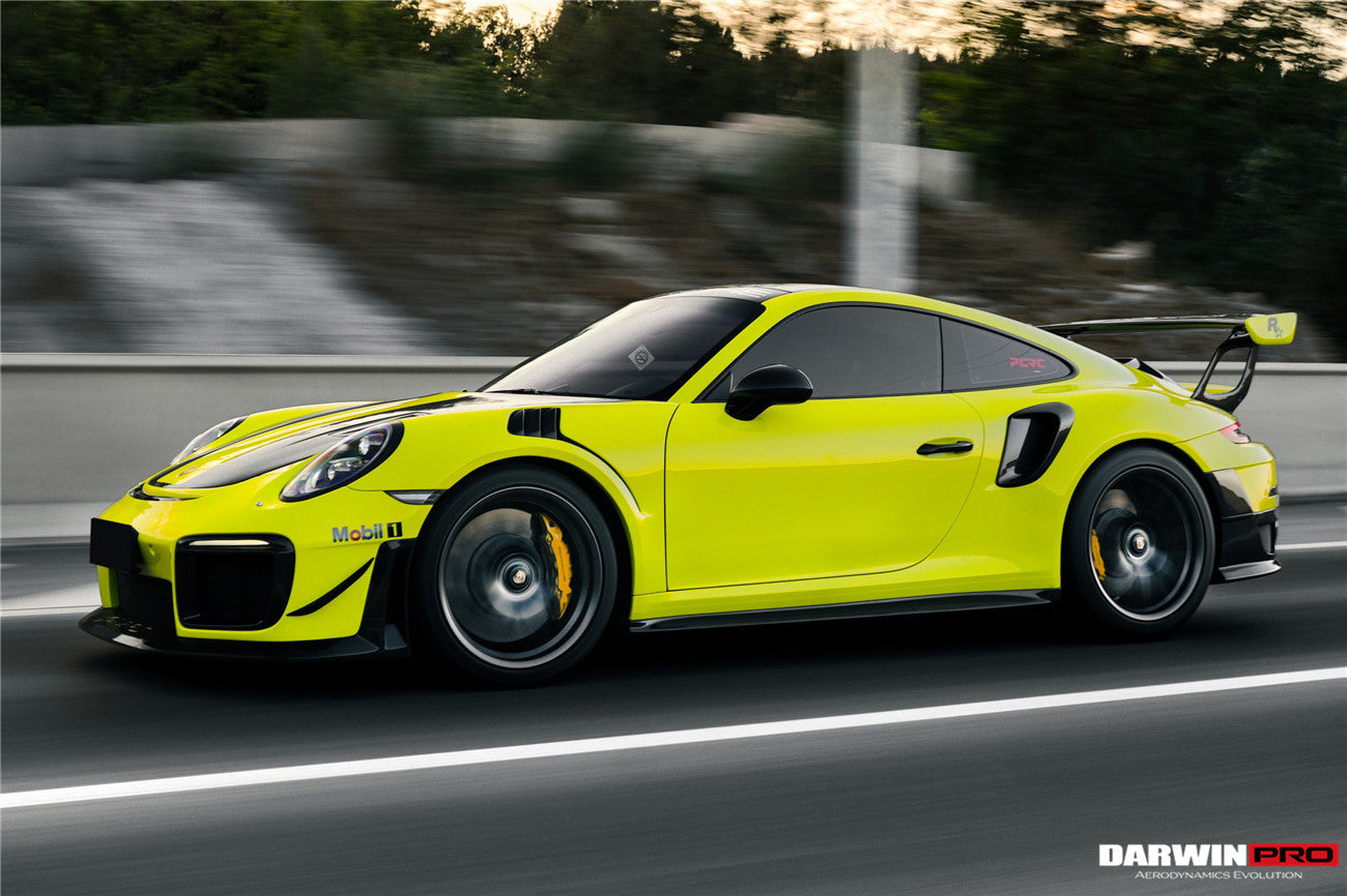 DarwinPRO 2013-2019 Porsche 911 991.1 & 991.2 Turbo & S GT2RS Style Carbon Fiber Trunk Spoiler Wing - DarwinPRO Aerodynamics