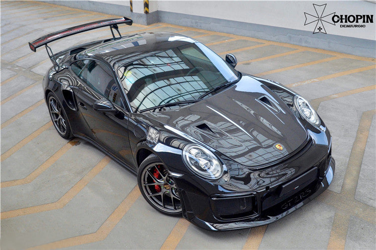 DarwinPRO 2013-2019 Porsche 911 991.1 & 991.2 Turbo & S GT2RS Style Carbon Fiber Trunk Spoiler Wing - DarwinPRO Aerodynamics