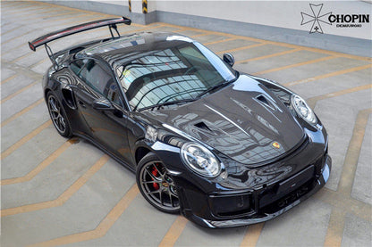 DarwinPRO 2013-2019 Porsche 911 991.1 & 991.2 Turbo & S GT2RS Style Carbon Fiber Trunk Spoiler Wing - DarwinPRO Aerodynamics