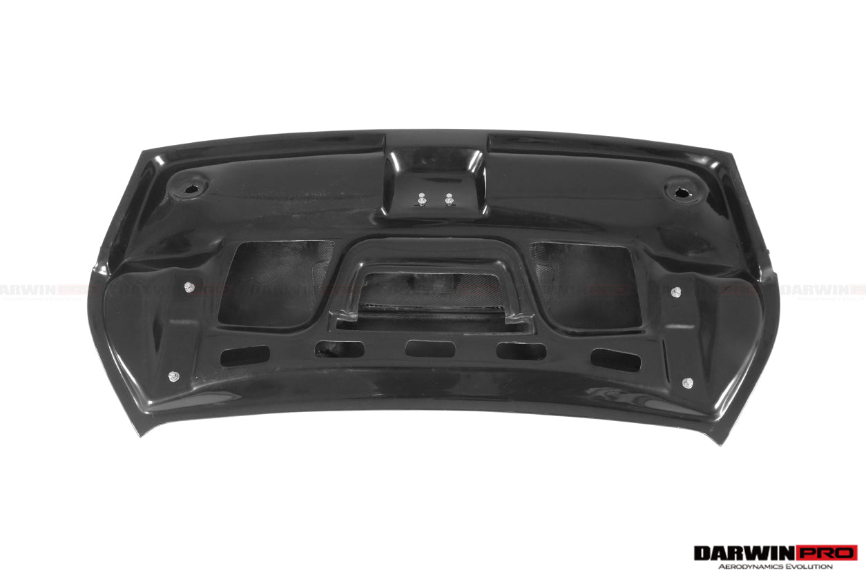 DarwinPRO 2013-2019 Porsche 911 991.1 & 991.2 Turbo & S GT2RS Style Carbon Fiber Trunk Spoiler Wing - DarwinPRO Aerodynamics