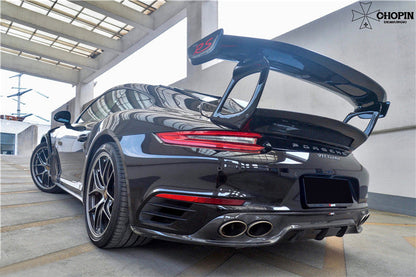 DarwinPRO 2013-2019 Porsche 911 991.1 & 991.2 Turbo & S GT2RS Style Carbon Fiber Trunk Spoiler Wing - DarwinPRO Aerodynamics