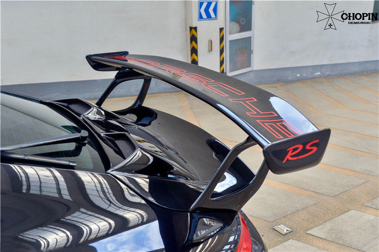 DarwinPRO 2013-2019 Porsche 911 991.1 & 991.2 Turbo & S GT2RS Style Carbon Fiber Trunk Spoiler Wing - DarwinPRO Aerodynamics