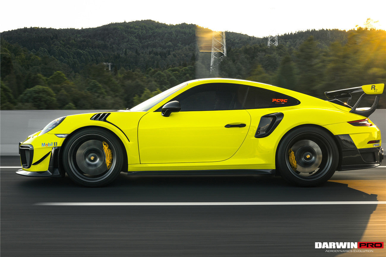 DarwinPRO 2013-2019 Porsche 911 991.1 & 991.2 Turbo & S GT2RS Style Carbon Fiber Trunk Spoiler Wing - DarwinPRO Aerodynamics